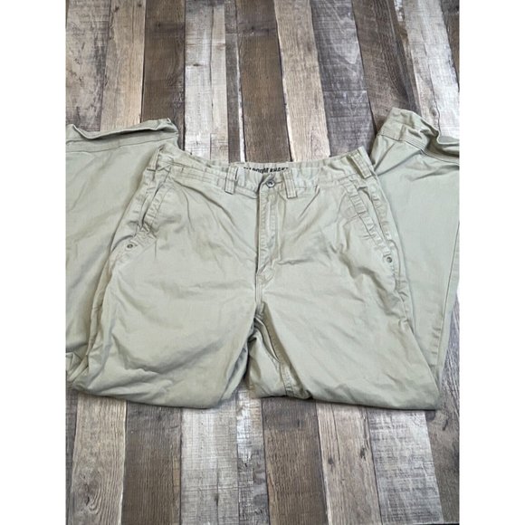 Duluth Trading Men 36 x 30 Flex Ballroom Khakis Pants Beige Chino Work Casual - Picture 4 of 7